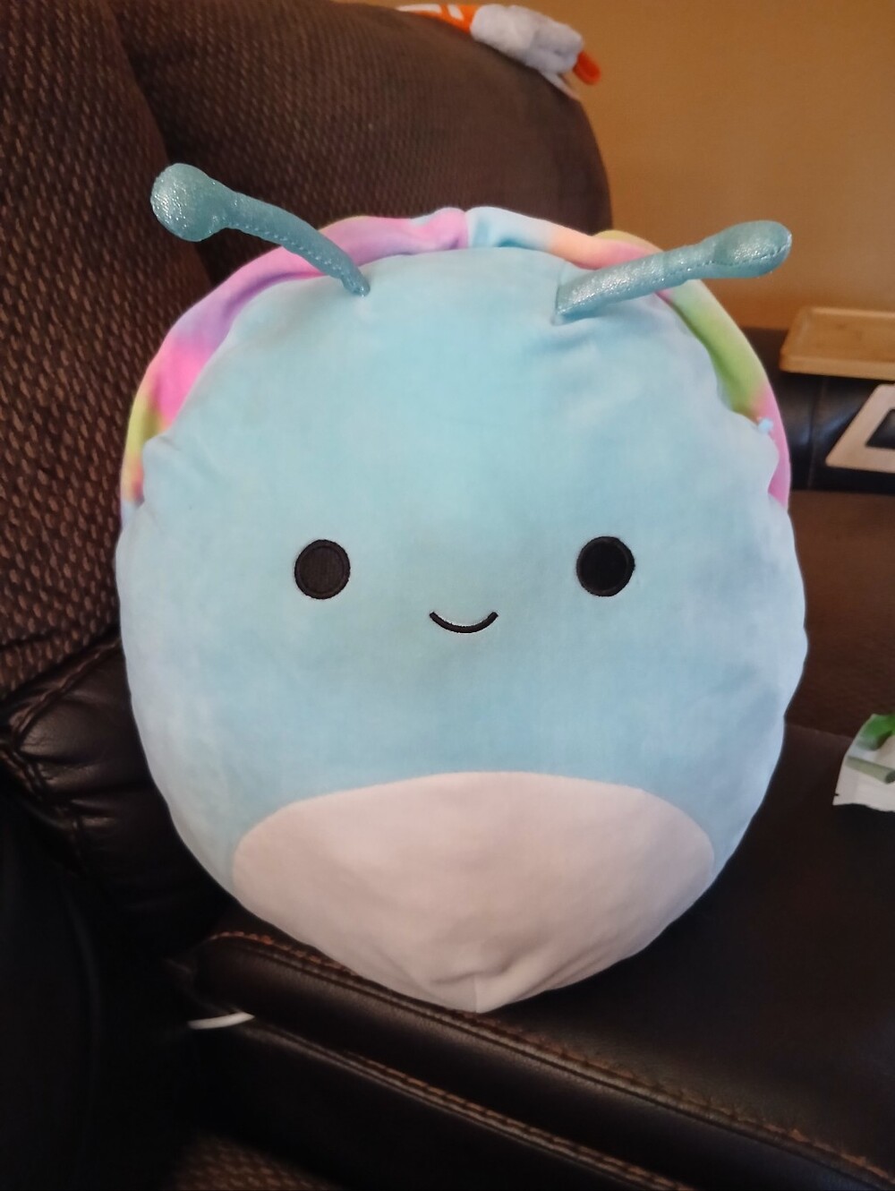 SQUISHMALLOW 11" SID THE SNAIL ULTRA SOFT PLUSH KELLYTOY